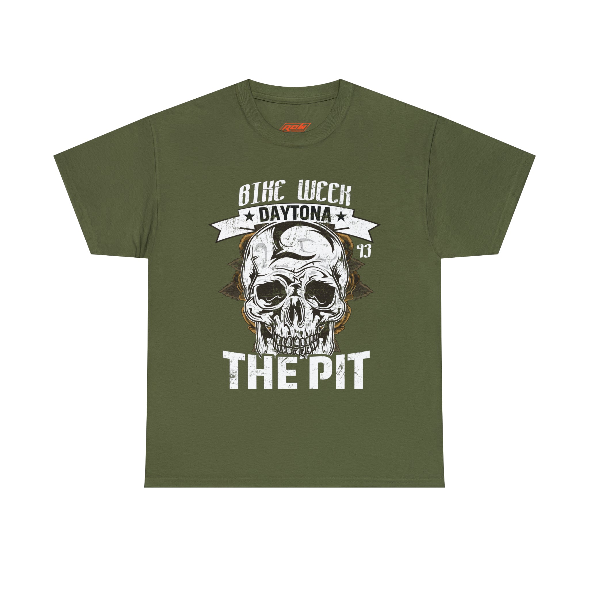 Daytona Beach Bike Week Night Motorcycle Biker T-shirt The Pit.