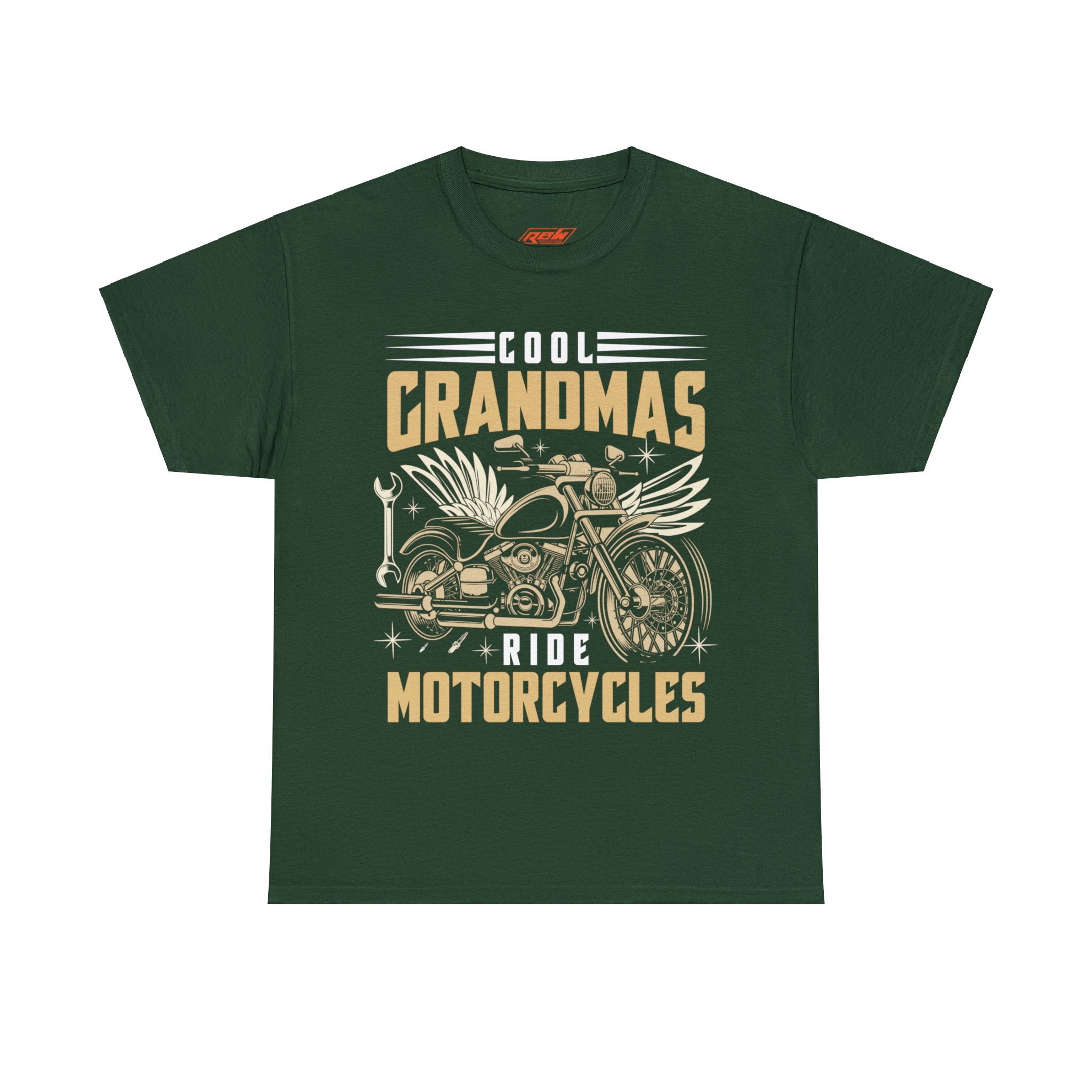 Funny Womens Grandma  Biker Motorcycle Bike Night Week T-Shirt Cool Grandmas Ride Motorcycles