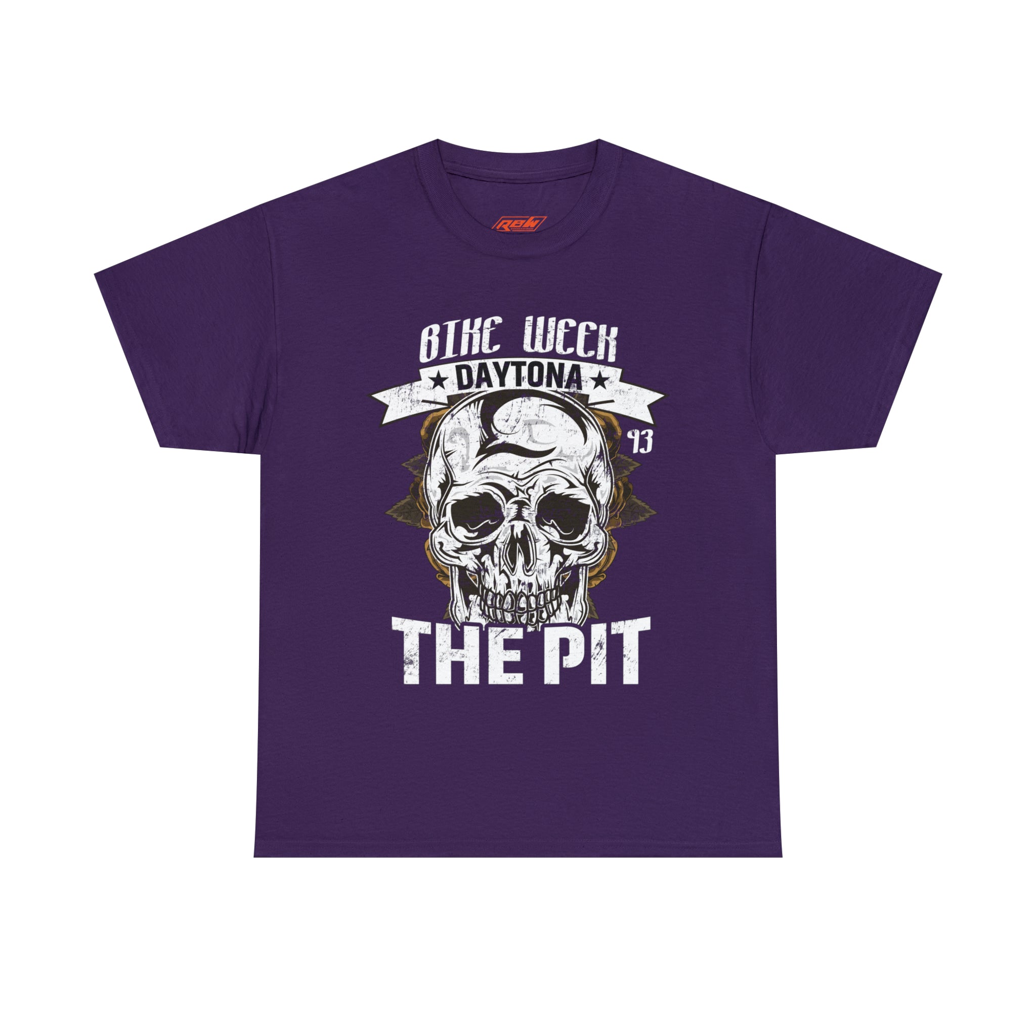 Daytona Beach Bike Week Night Motorcycle Biker T-shirt The Pit.