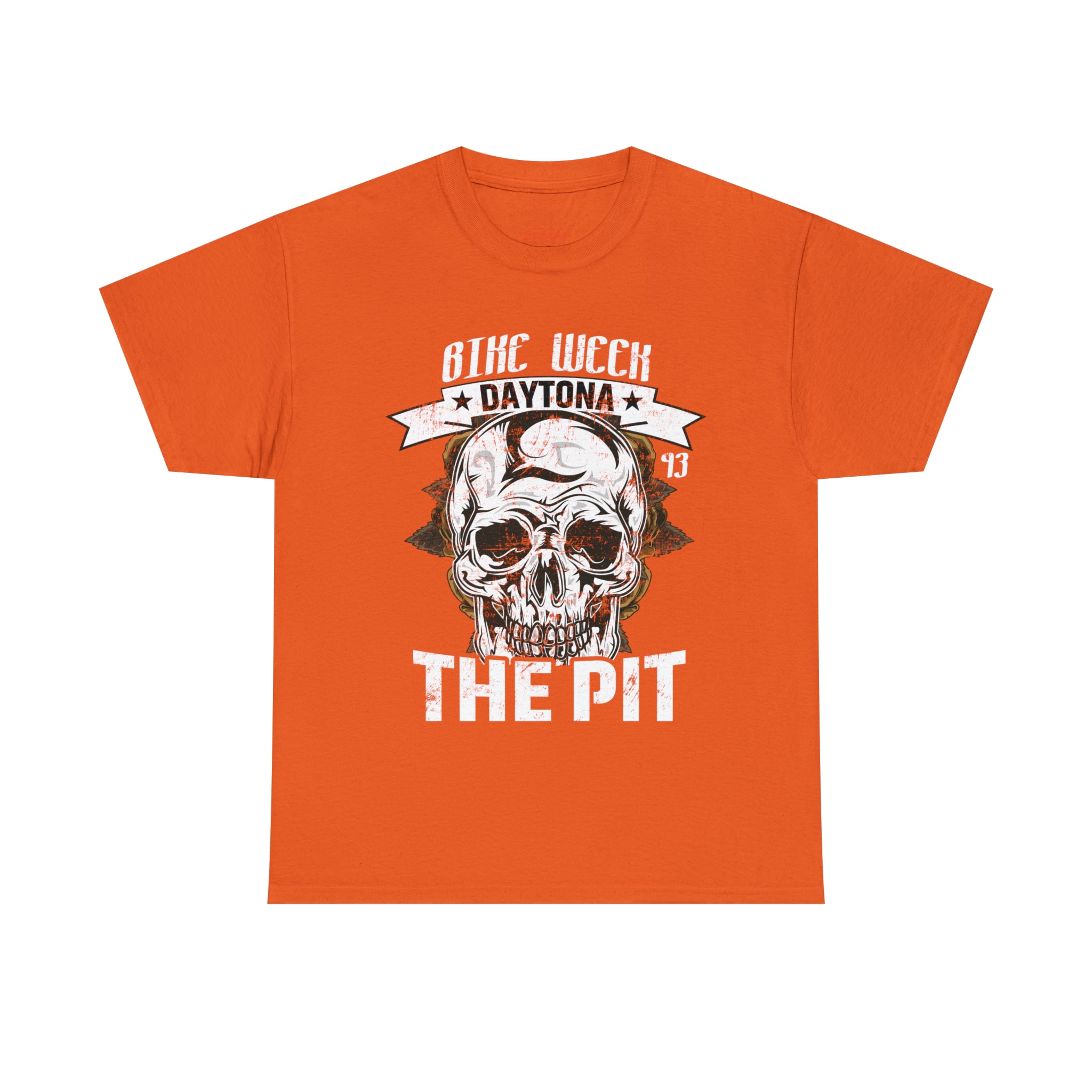 Daytona Beach Bike Week Night Motorcycle Biker T-shirt The Pit.