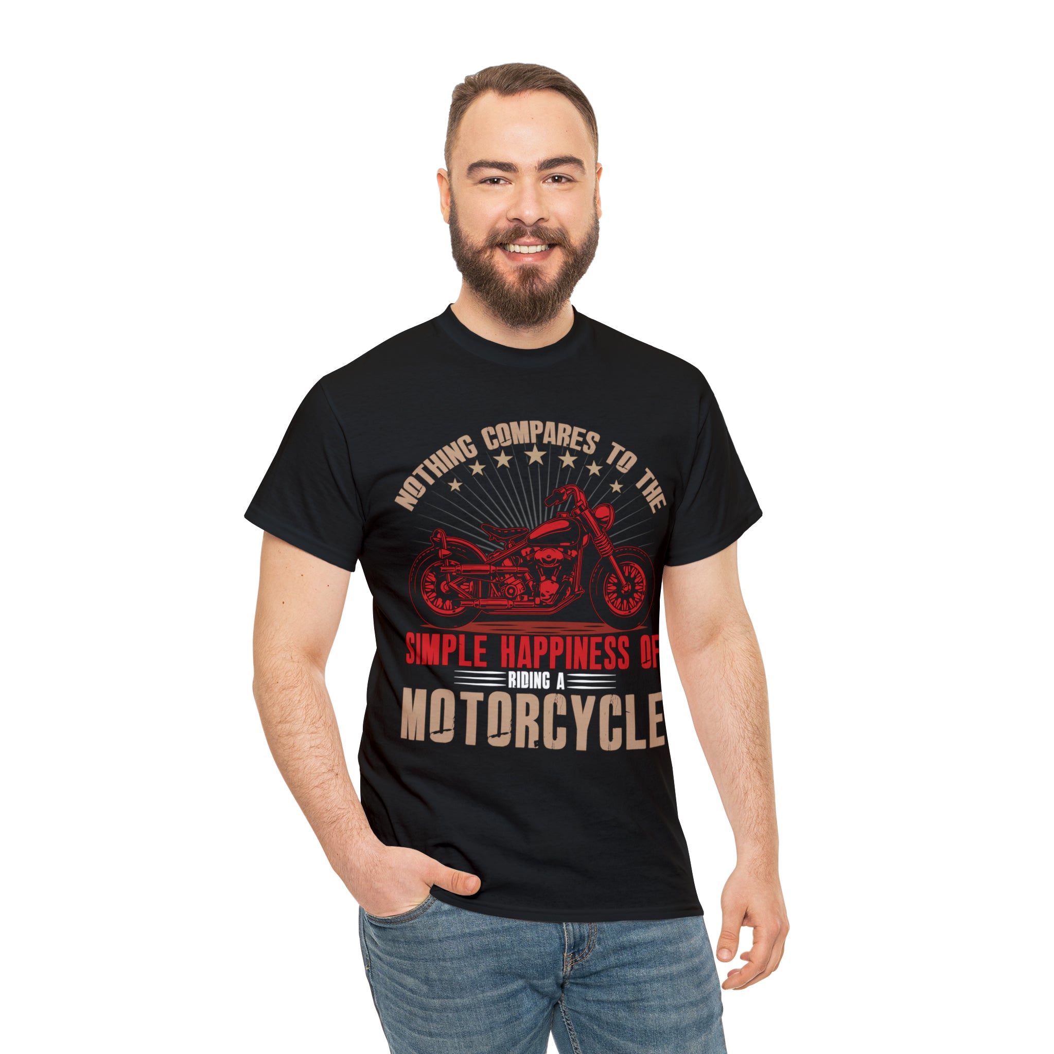 Motorcycle Biker Unisex Bike Night Week Casual Wear T-shirt