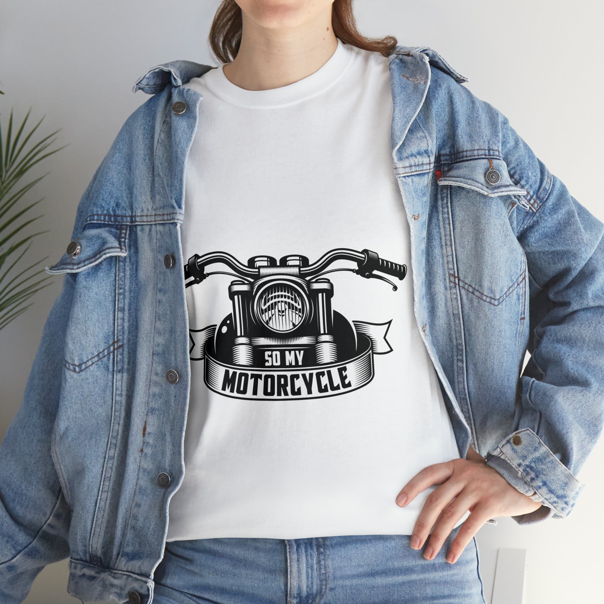 Men's Women's Unisex Funny Biker Motorcycle Bike Night Week Casual T-shirt I work so My Bike Can Have a Better Life