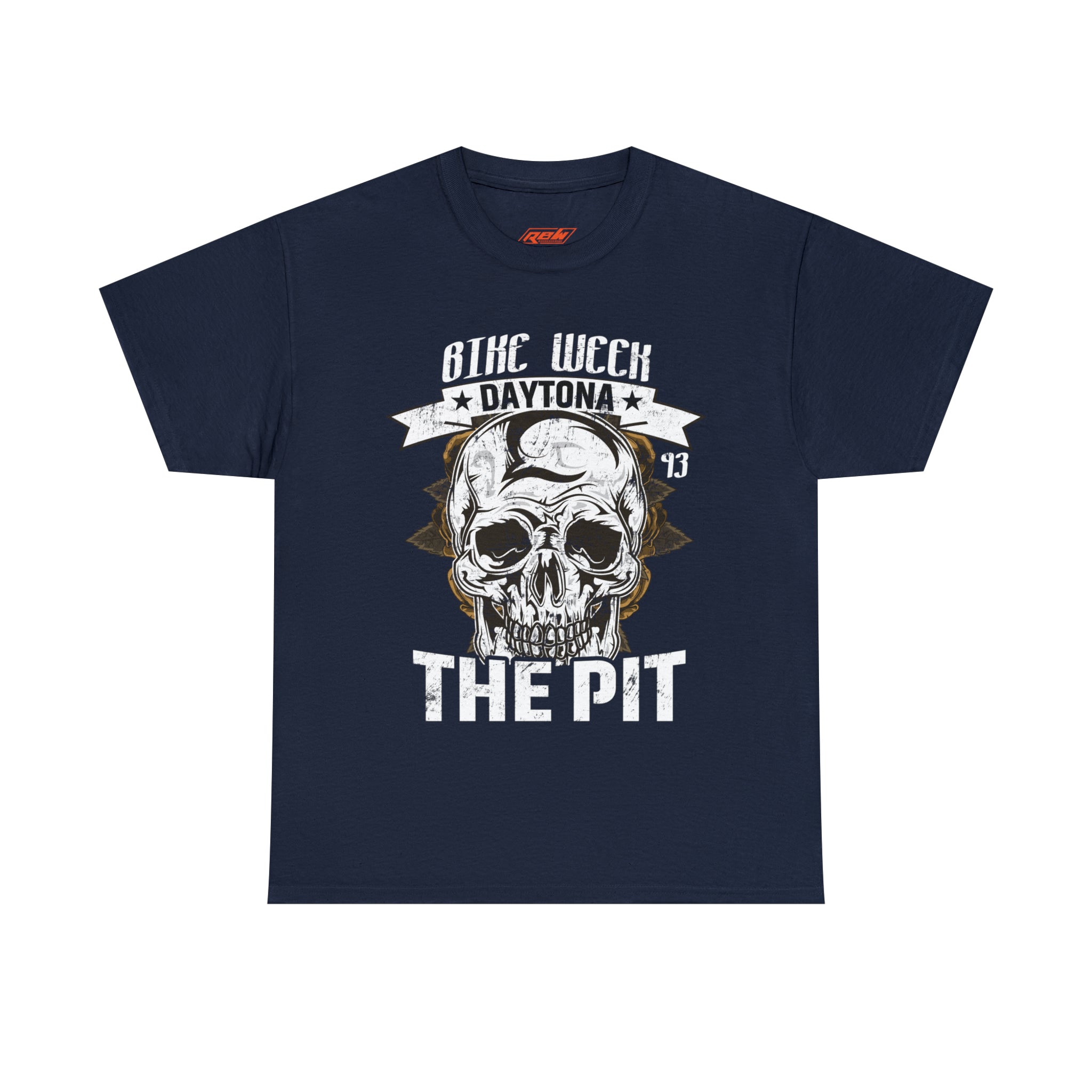 Daytona Beach Bike Week Night Motorcycle Biker T-shirt The Pit.