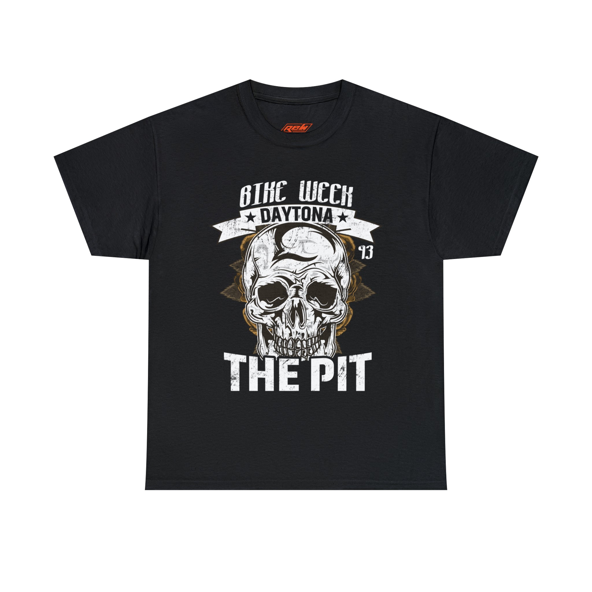 Daytona Beach Bike Week Night Motorcycle Biker T-shirt The Pit.