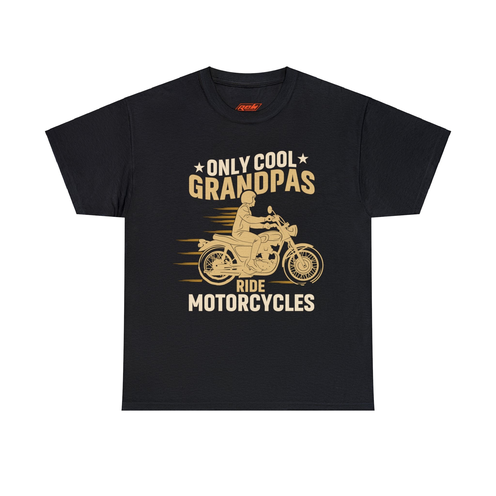 Funny Mens Grandpa Biker Motorcycle Bike Week Night T-Shirt Only Cool Grandpas Ride Motorcycles