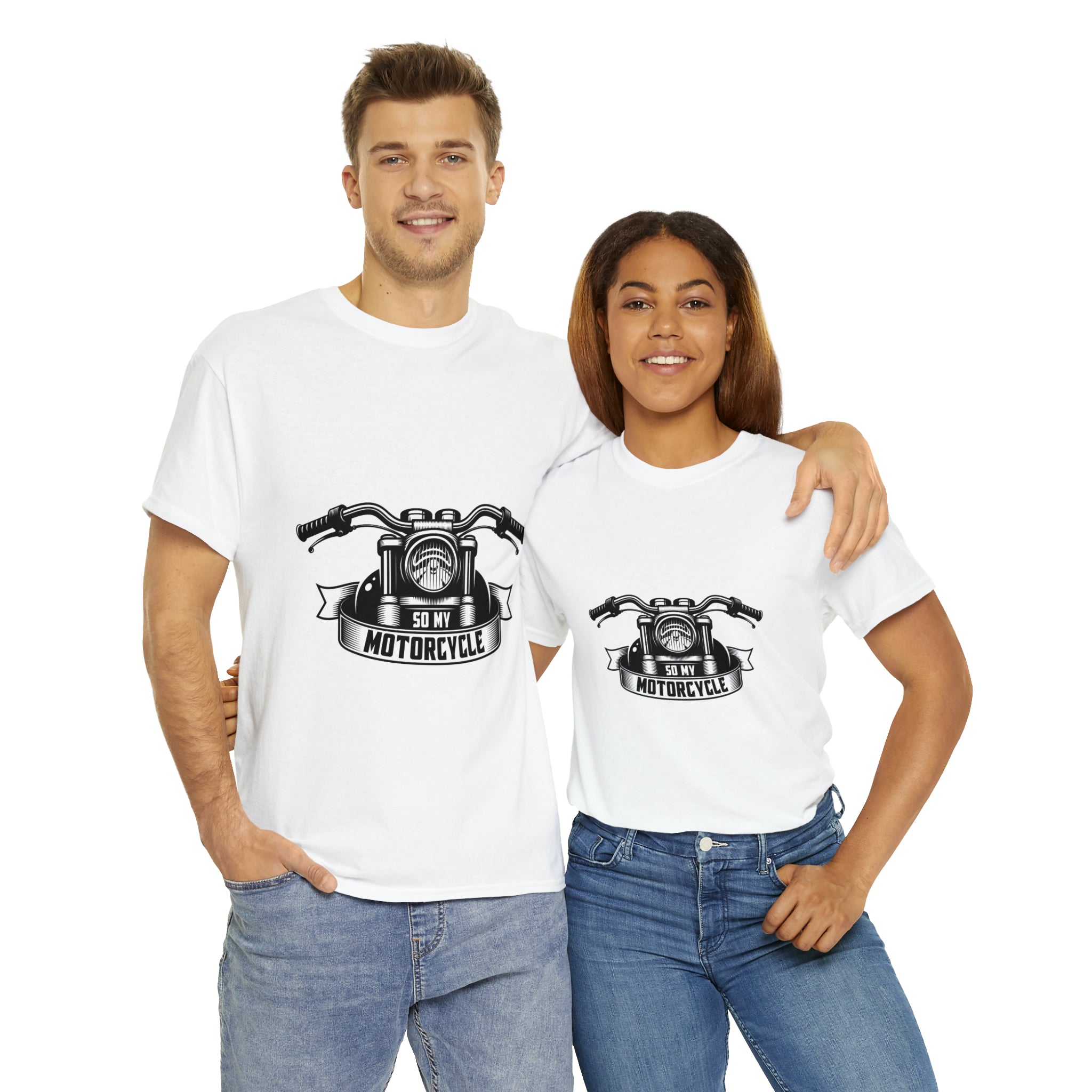 Men's Women's Unisex Funny Biker Motorcycle Bike Night Week Casual T-shirt I work so My Bike Can Have a Better Life