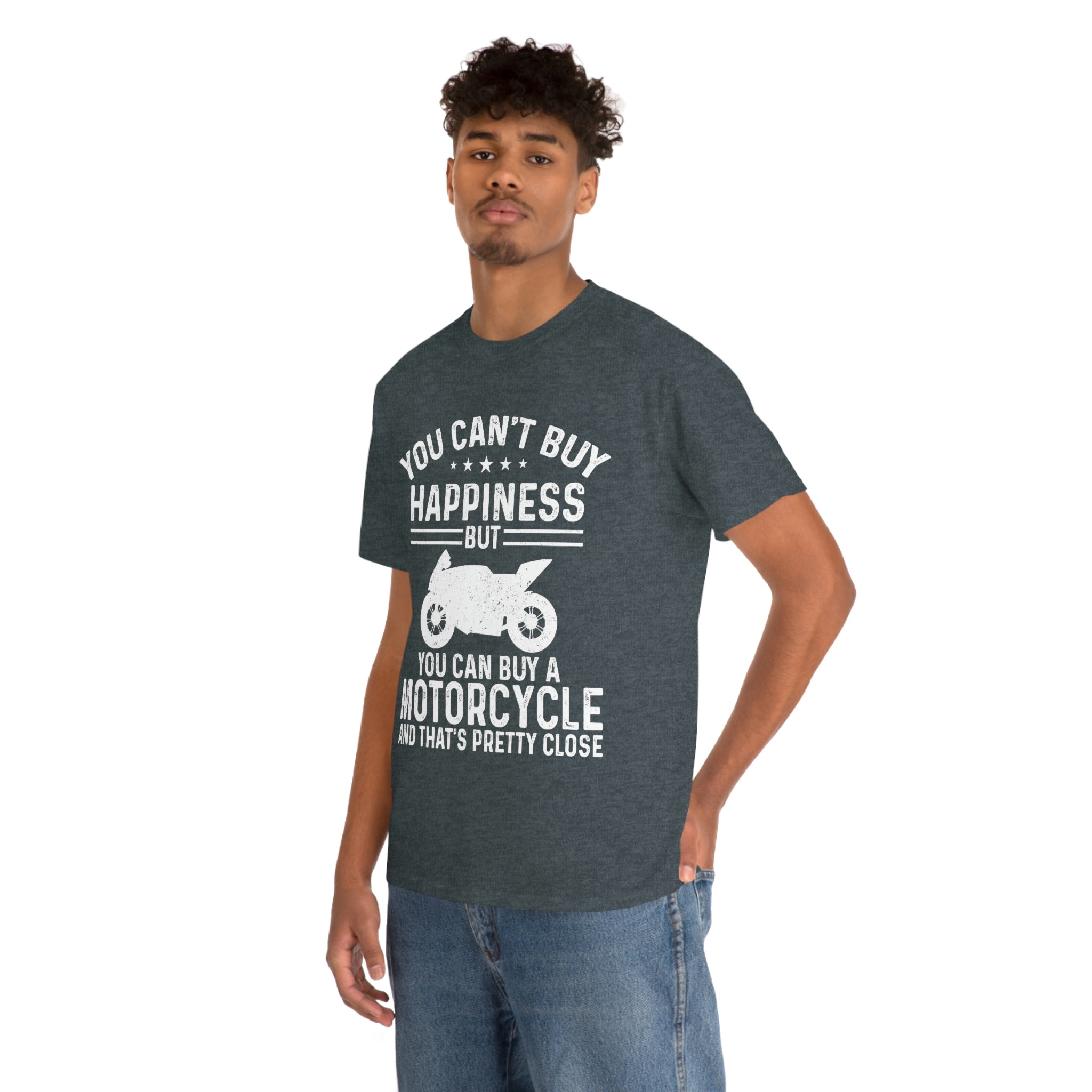 Biker Wear Funny You Cant Buy Happiness but you Can Buy a Motorcycle Bike Night Bike Week T-Shirt