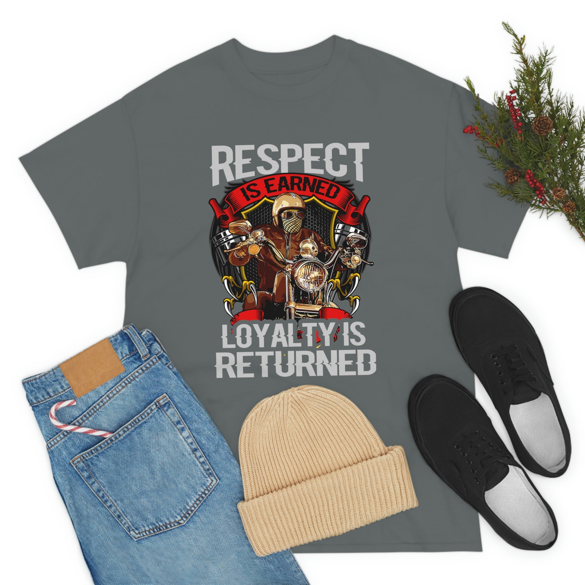 MC RC Respect Loyalty Motorcycle T-shirt