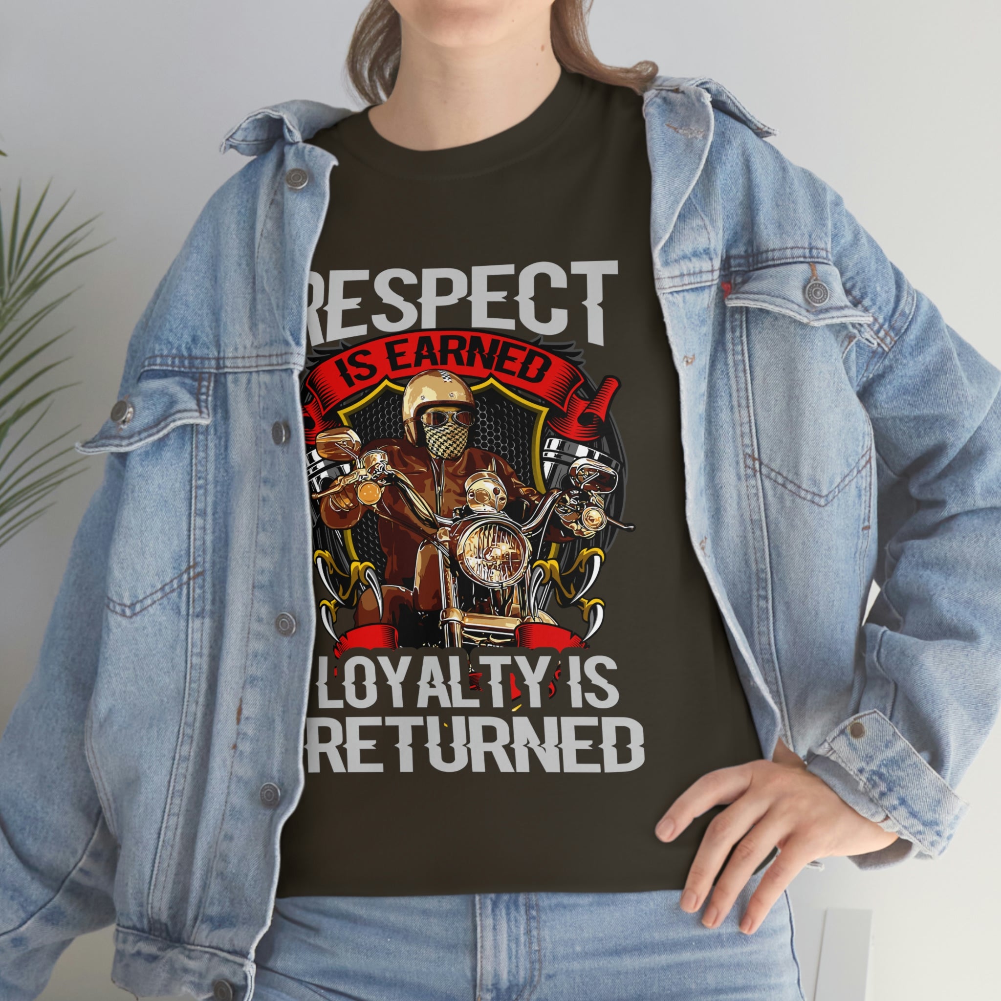 MC RC Respect Loyalty Motorcycle T-shirt