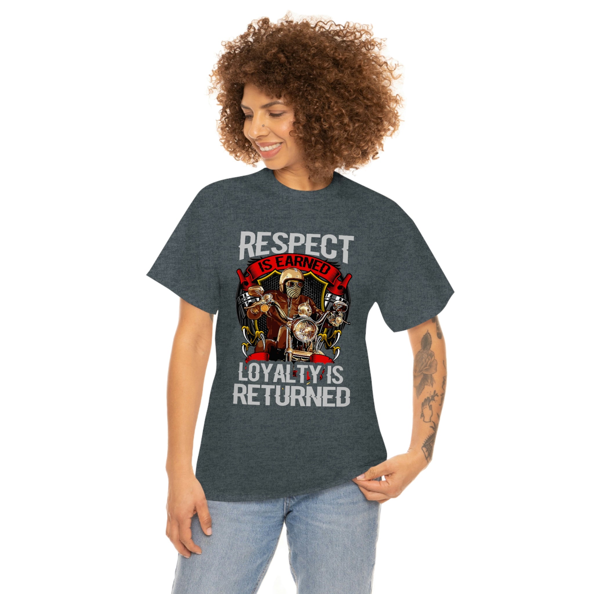 MC RC Respect Loyalty Motorcycle T-shirt