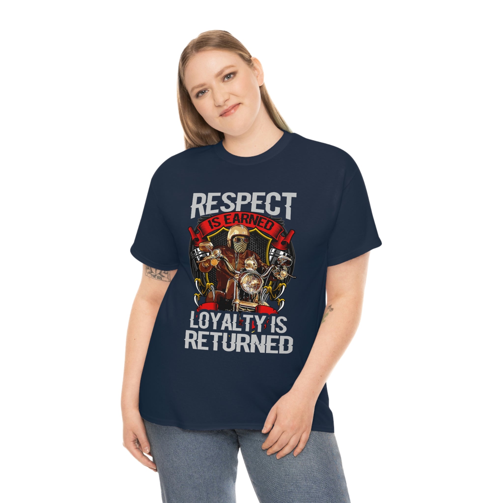 MC RC Respect Loyalty Motorcycle T-shirt