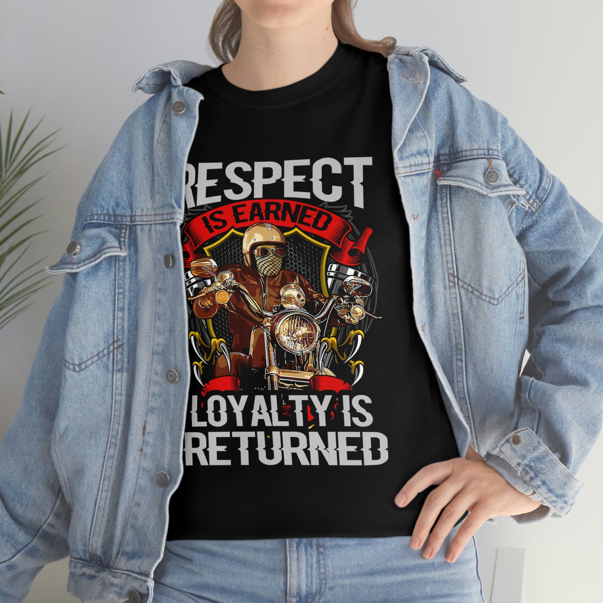 MC RC Respect Loyalty Motorcycle T-shirt