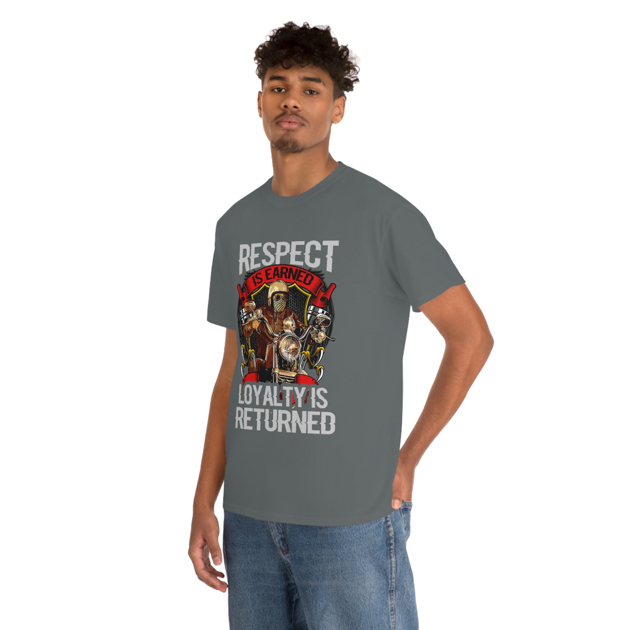 MC RC Respect Loyalty Motorcycle T-shirt