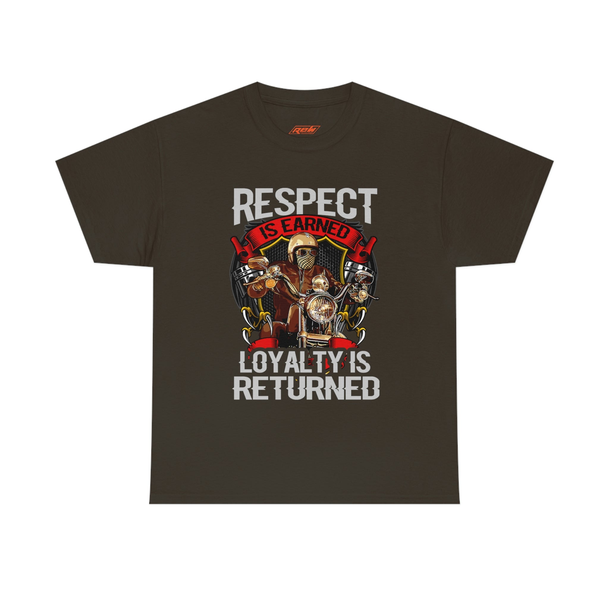 MC RC Respect Loyalty Motorcycle T-shirt