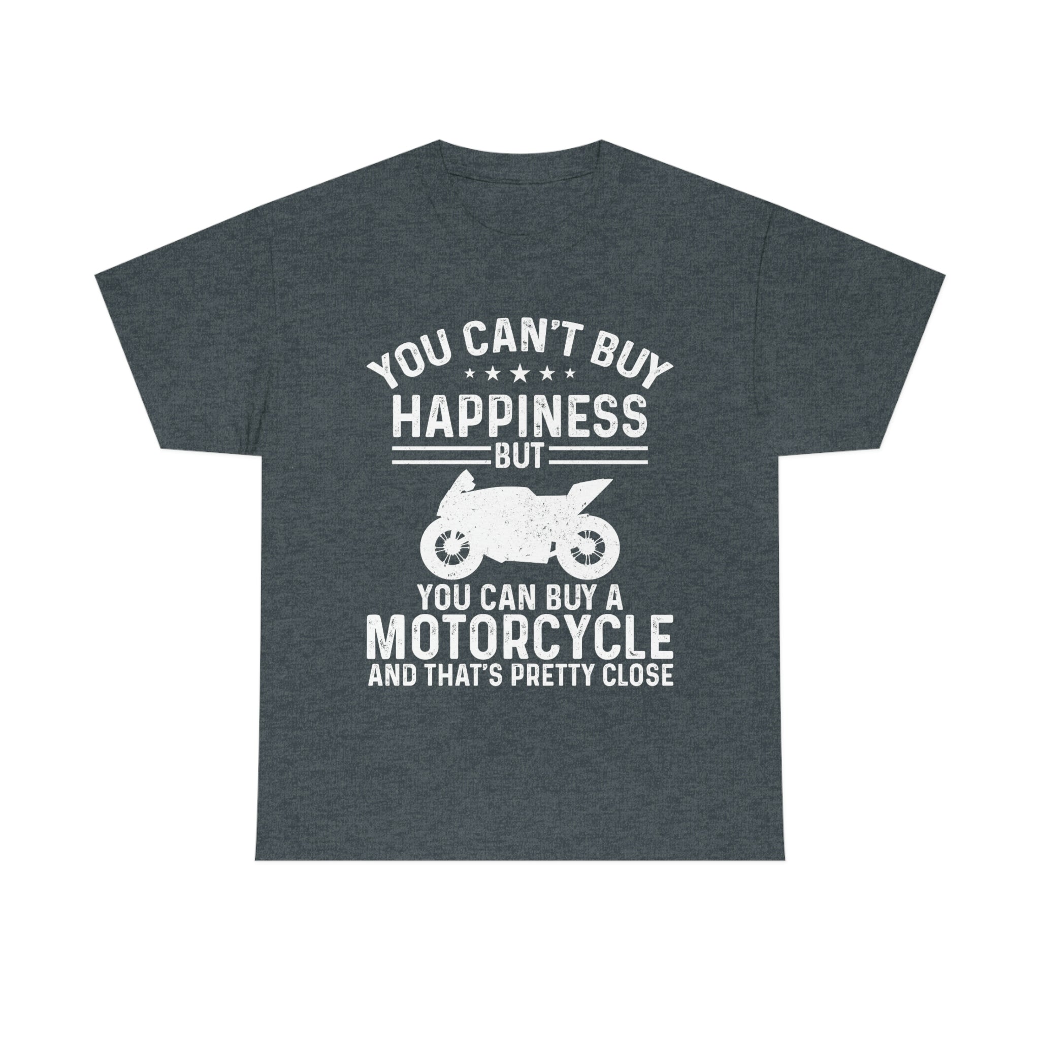 Biker Wear Funny You Cant Buy Happiness but you Can Buy a Motorcycle Bike Night Bike Week T-Shirt