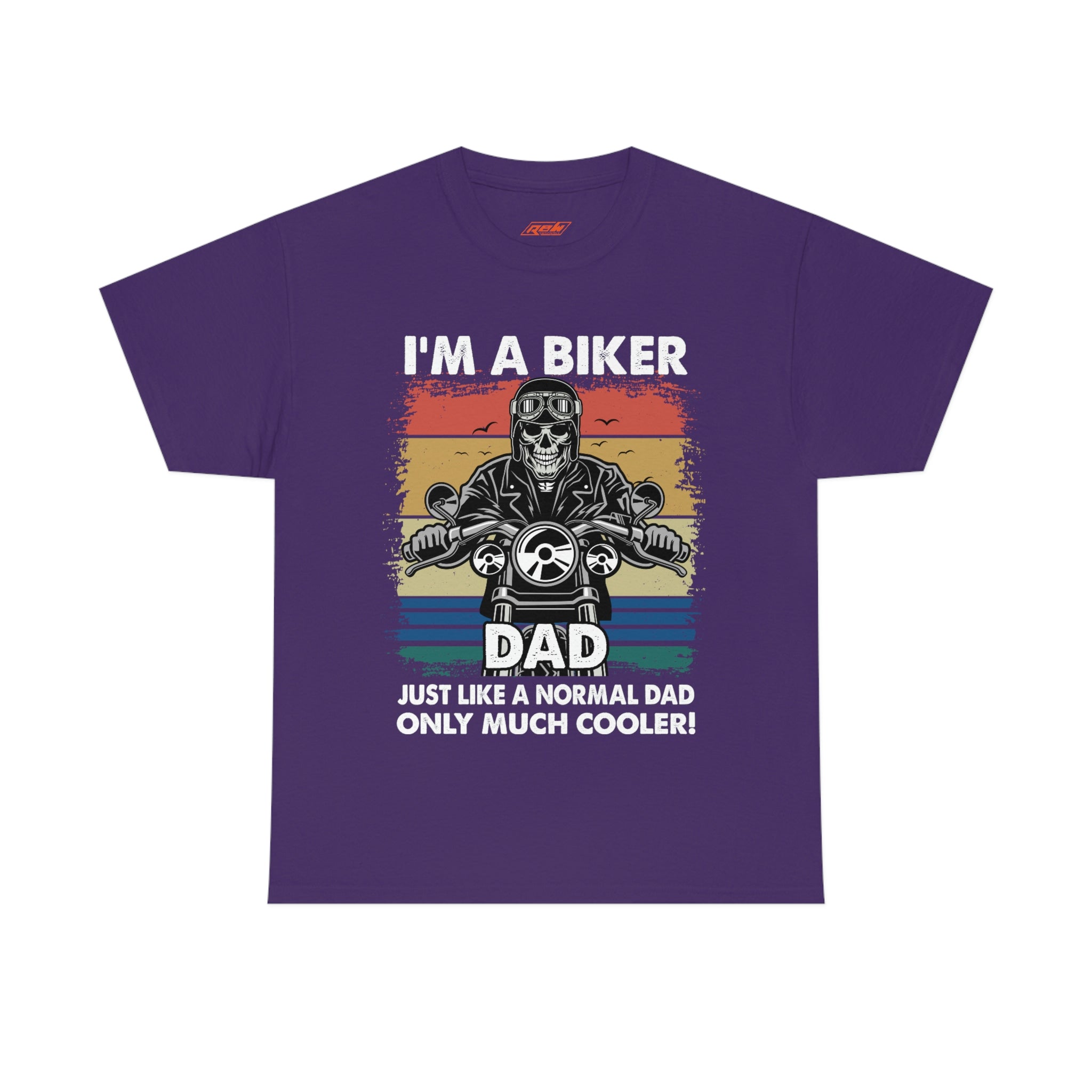 Unisex Heavy Cotton Cool Biker Dad T-Shirt