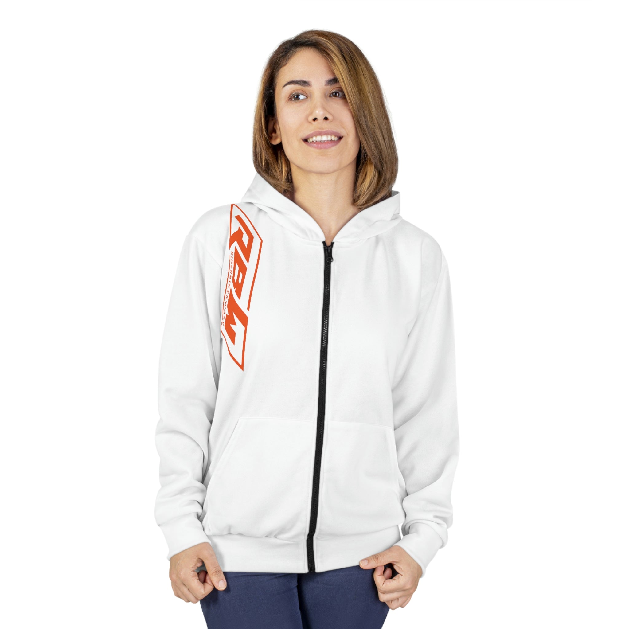 AOP Unisex Zip Hoodie