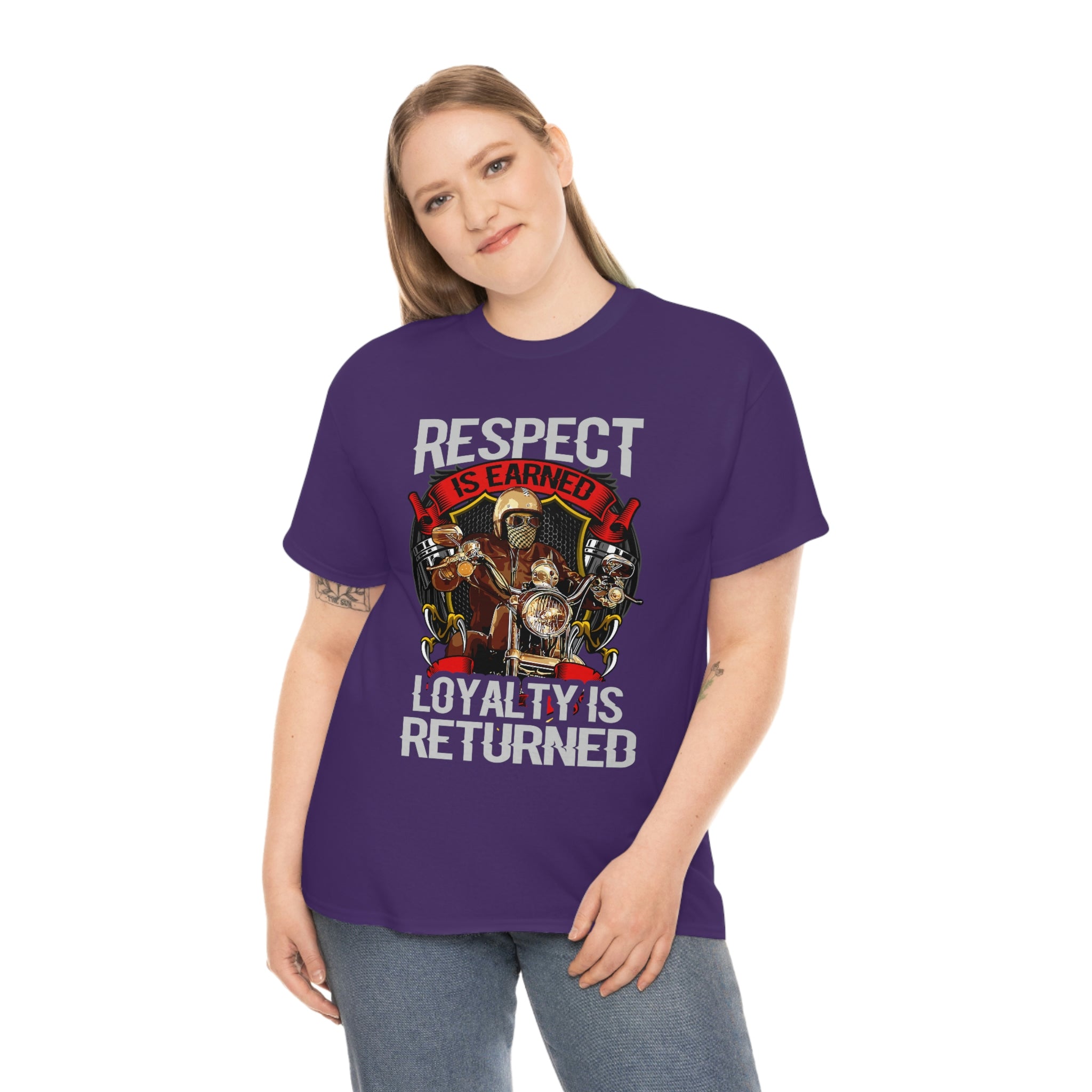 MC RC Respect Loyalty Motorcycle T-shirt