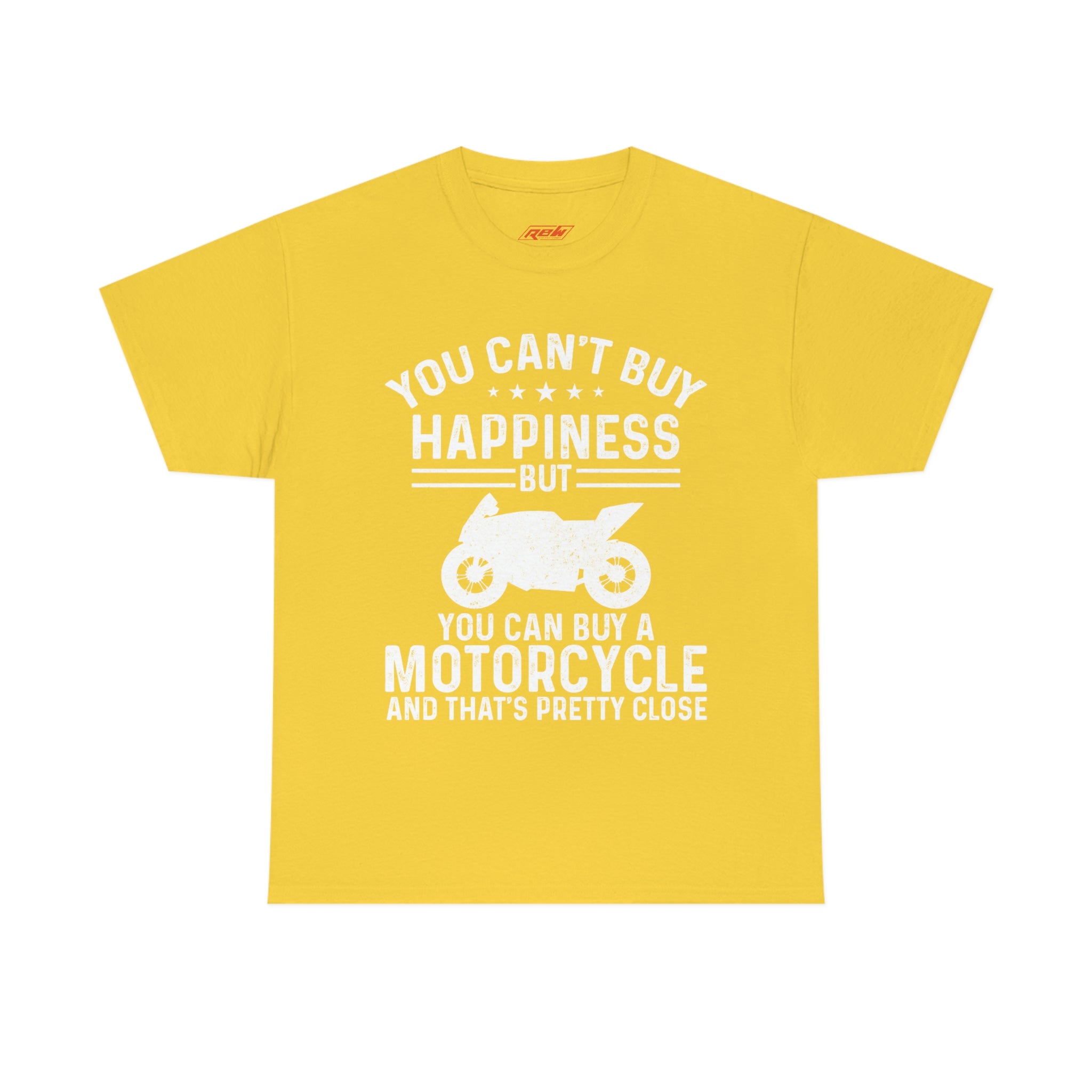 Biker Wear Funny You Cant Buy Happiness but you Can Buy a Motorcycle Bike Night Bike Week T-Shirt