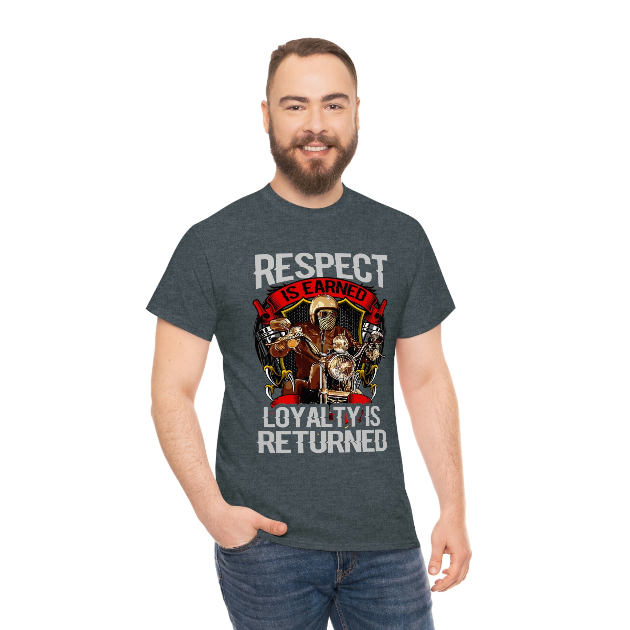 MC RC Respect Loyalty Motorcycle T-shirt