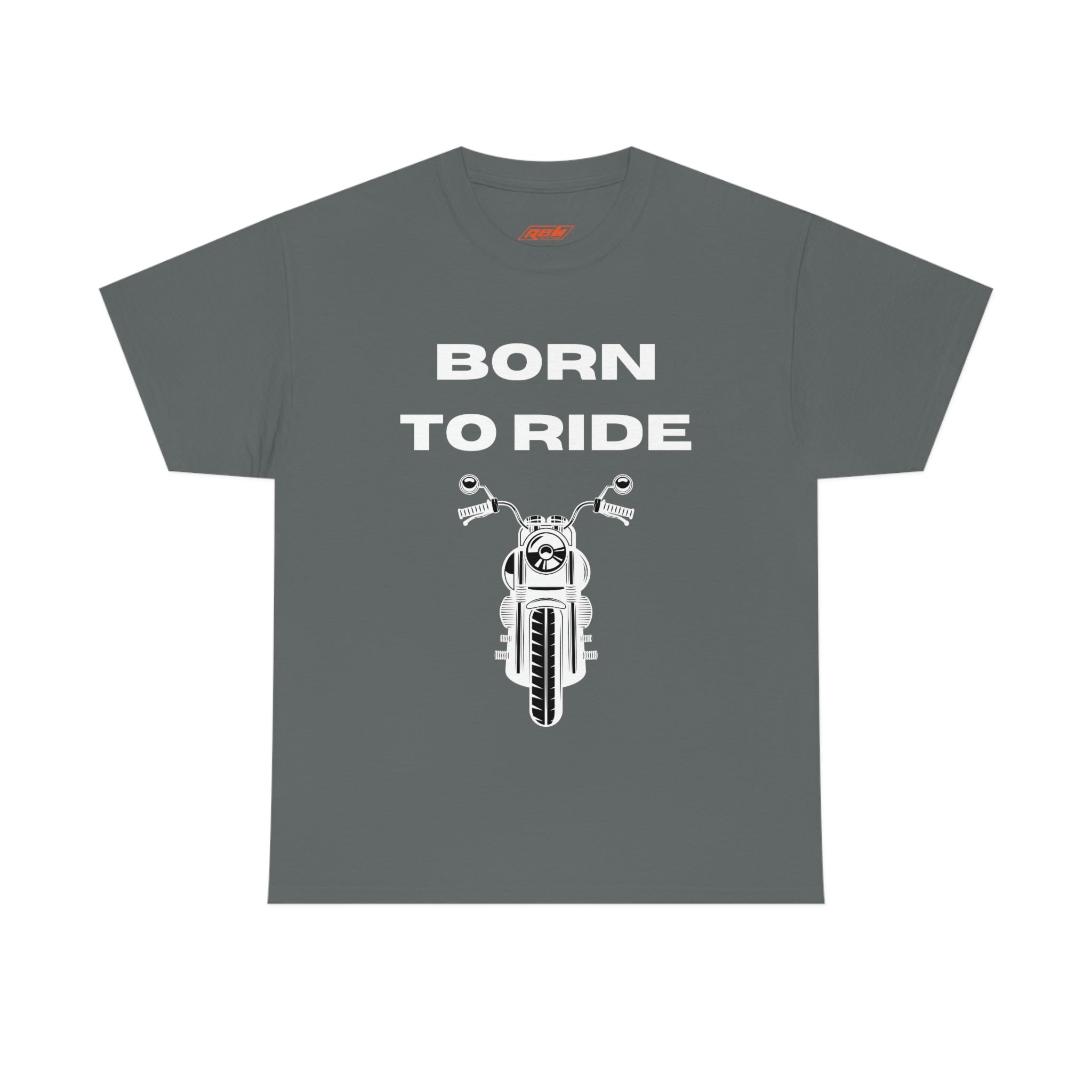 Unisex Funny Born to Ride Motorcycle T-Shirt