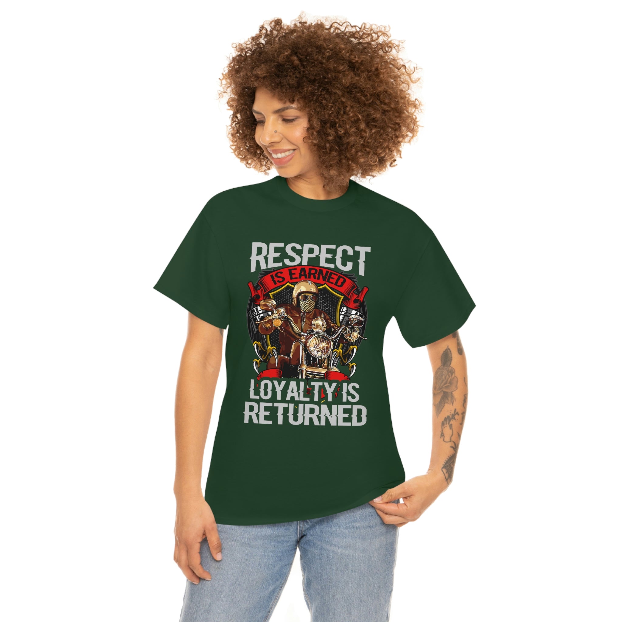 MC RC Respect Loyalty Motorcycle T-shirt