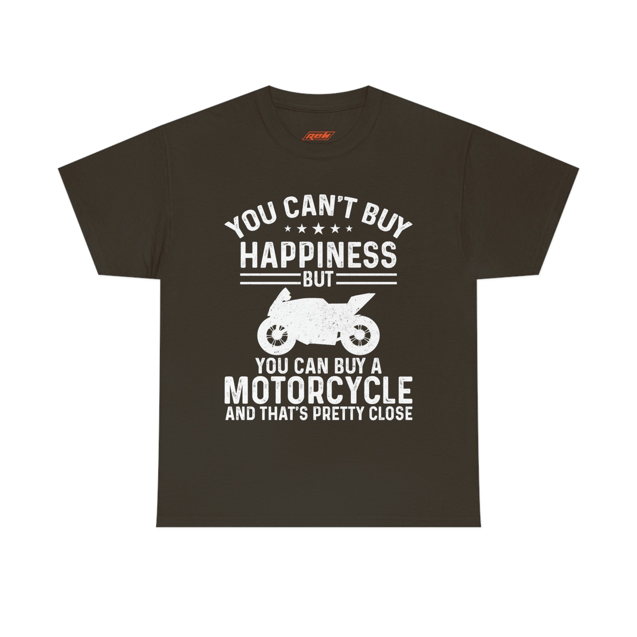 Biker Wear Funny You Cant Buy Happiness but you Can Buy a Motorcycle Bike Night Bike Week T-Shirt