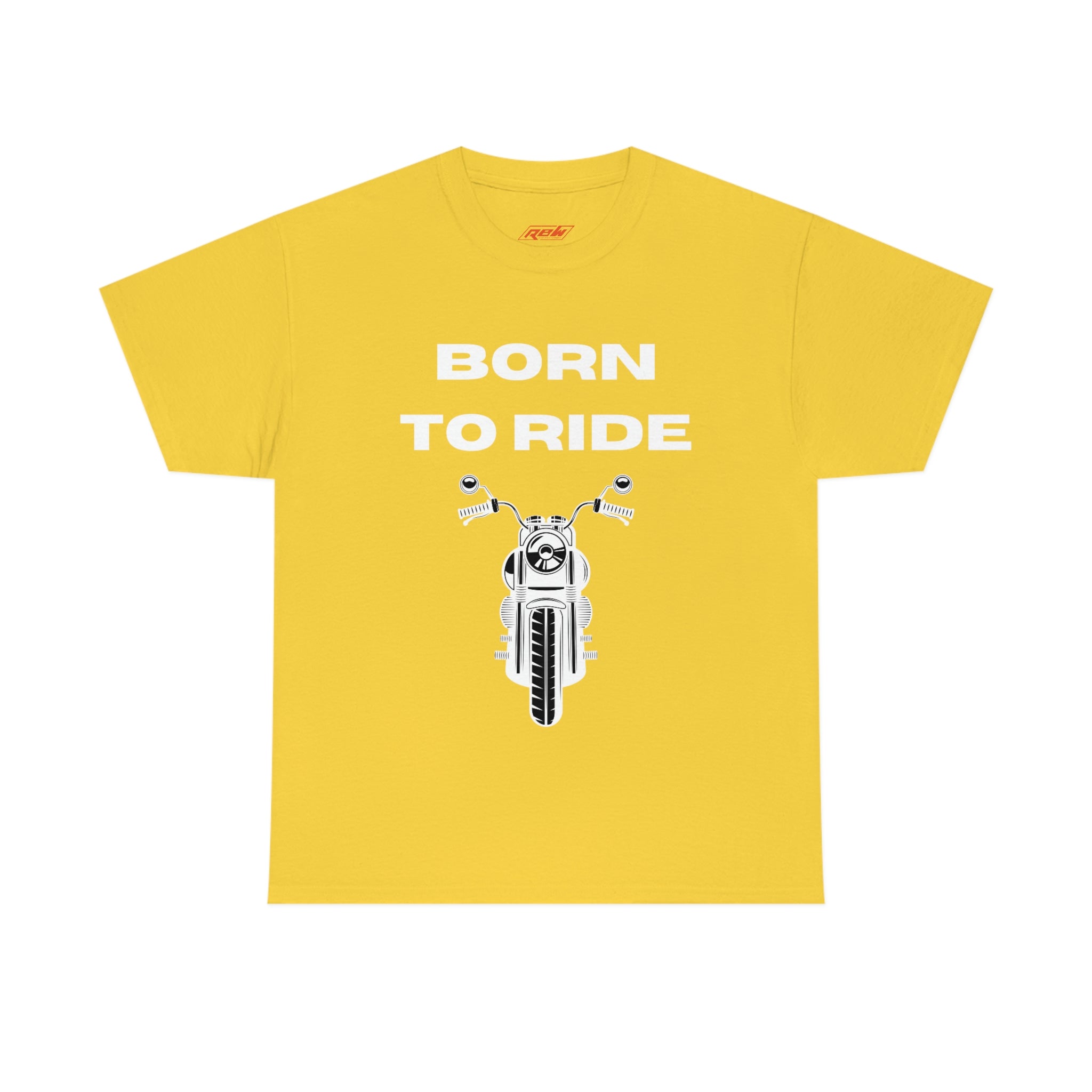 Unisex Funny Born to Ride Motorcycle T-Shirt