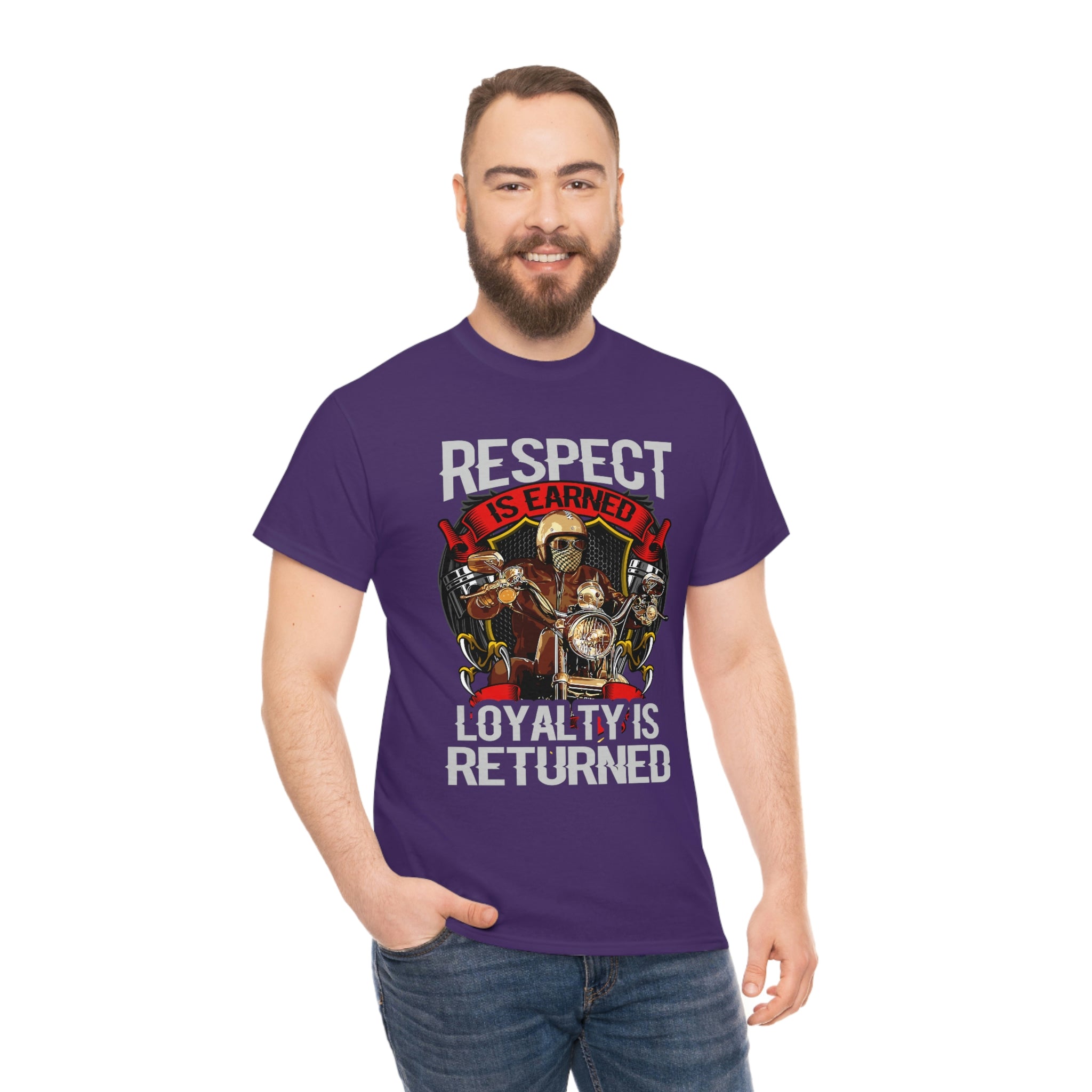 MC RC Respect Loyalty Motorcycle T-shirt