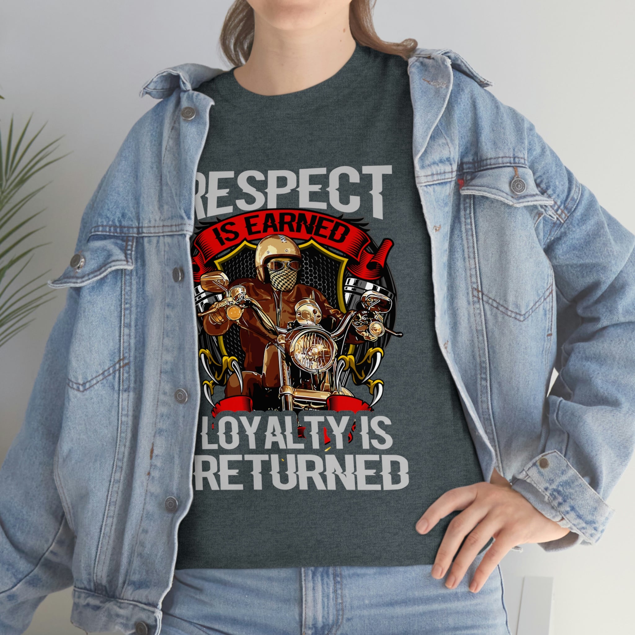 MC RC Respect Loyalty Motorcycle T-shirt