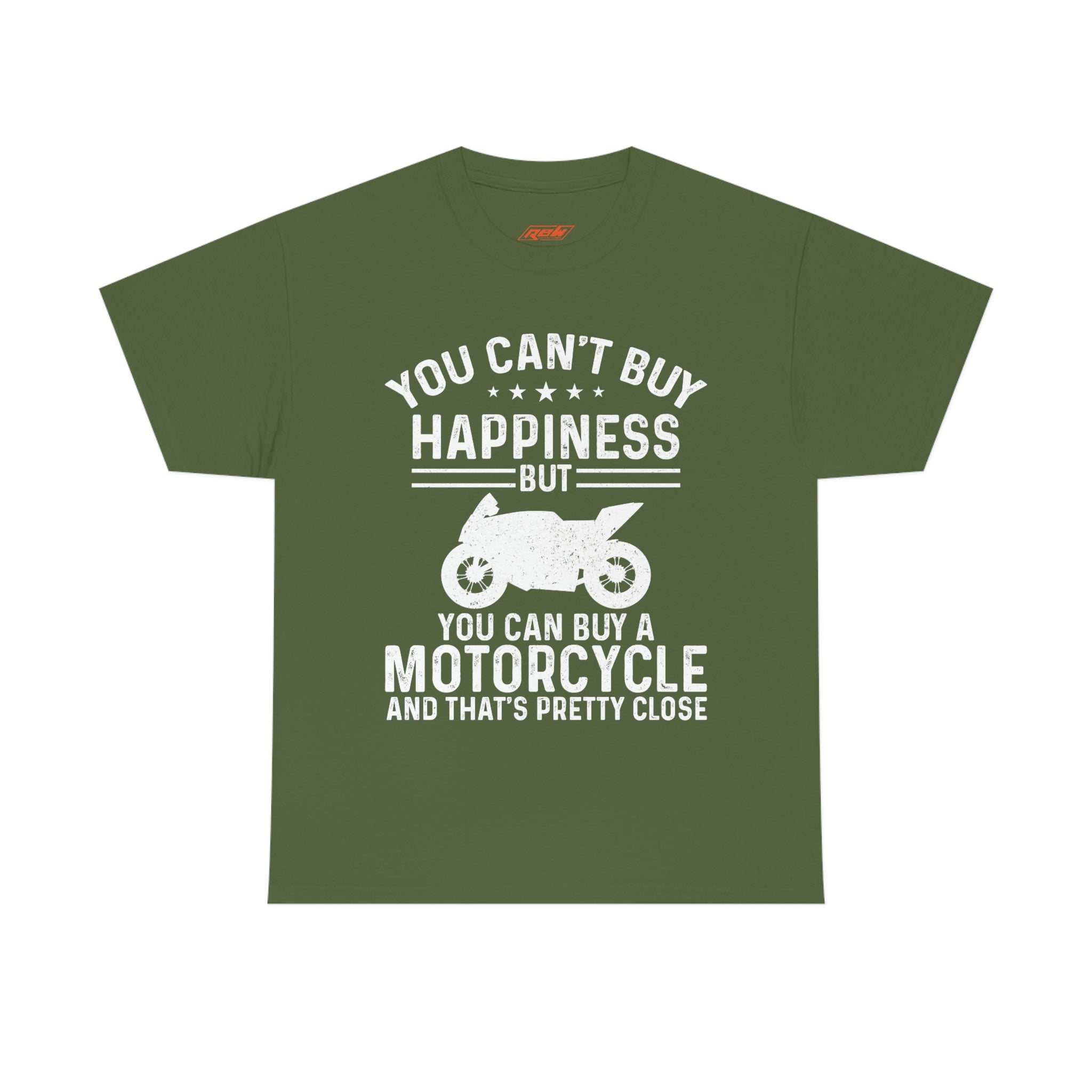 Biker Wear Funny You Cant Buy Happiness but you Can Buy a Motorcycle Bike Night Bike Week T-Shirt