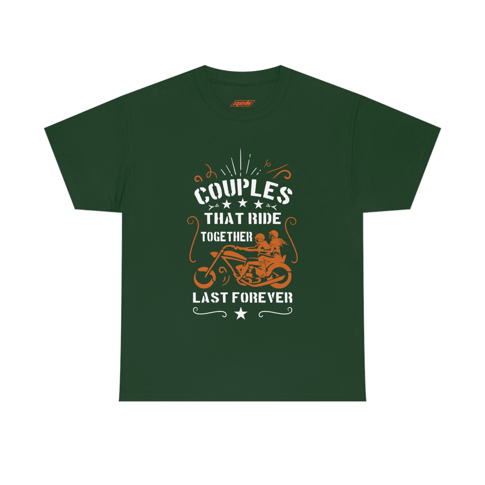 Cute Sweet Motorcycle Biker Couples Relationship T-Shirt