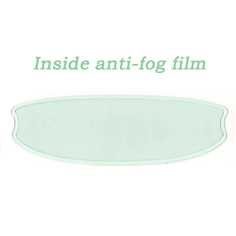 Motorcycle Visor Film Pinlock Anti-Fog Sticker Helmets Universal