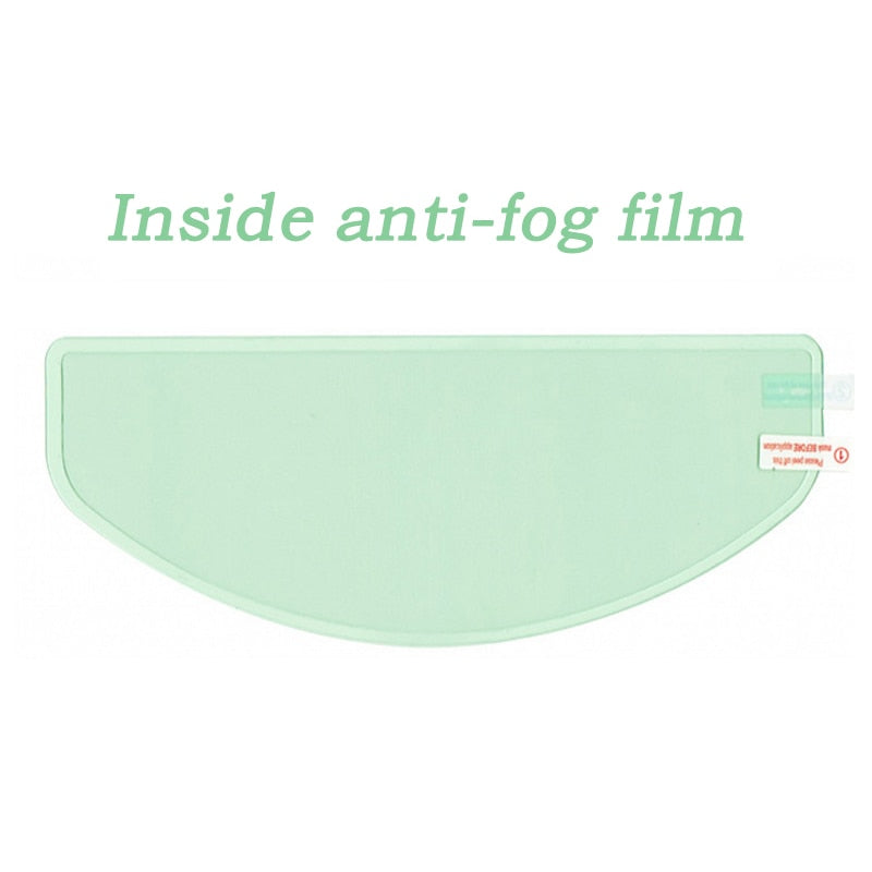 Universal Motorcycle Helmet Anti-fog Film and Rainproof Film Durable Nano Coating Sticker Film Helmet Accessories