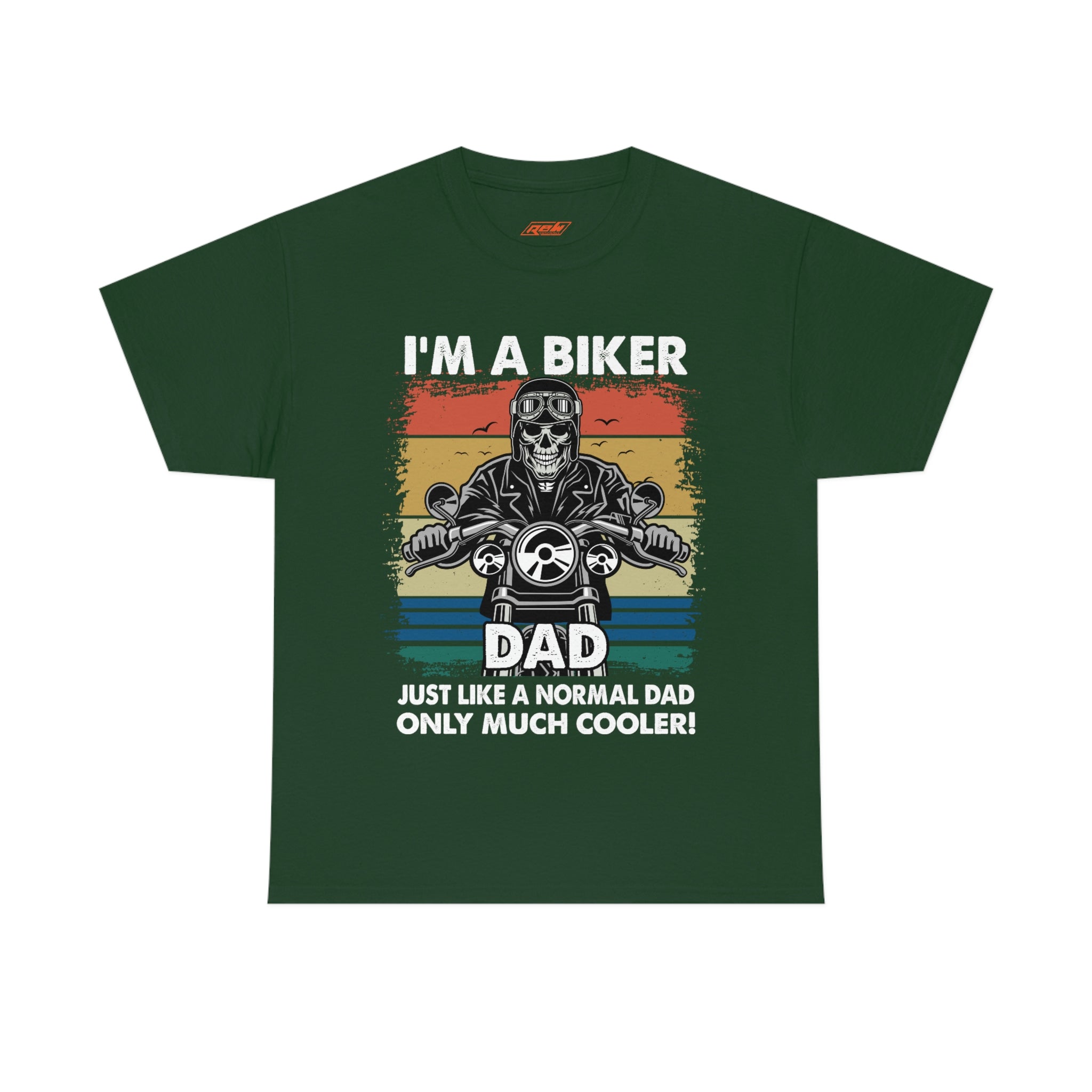 Unisex Heavy Cotton Cool Biker Dad T-Shirt