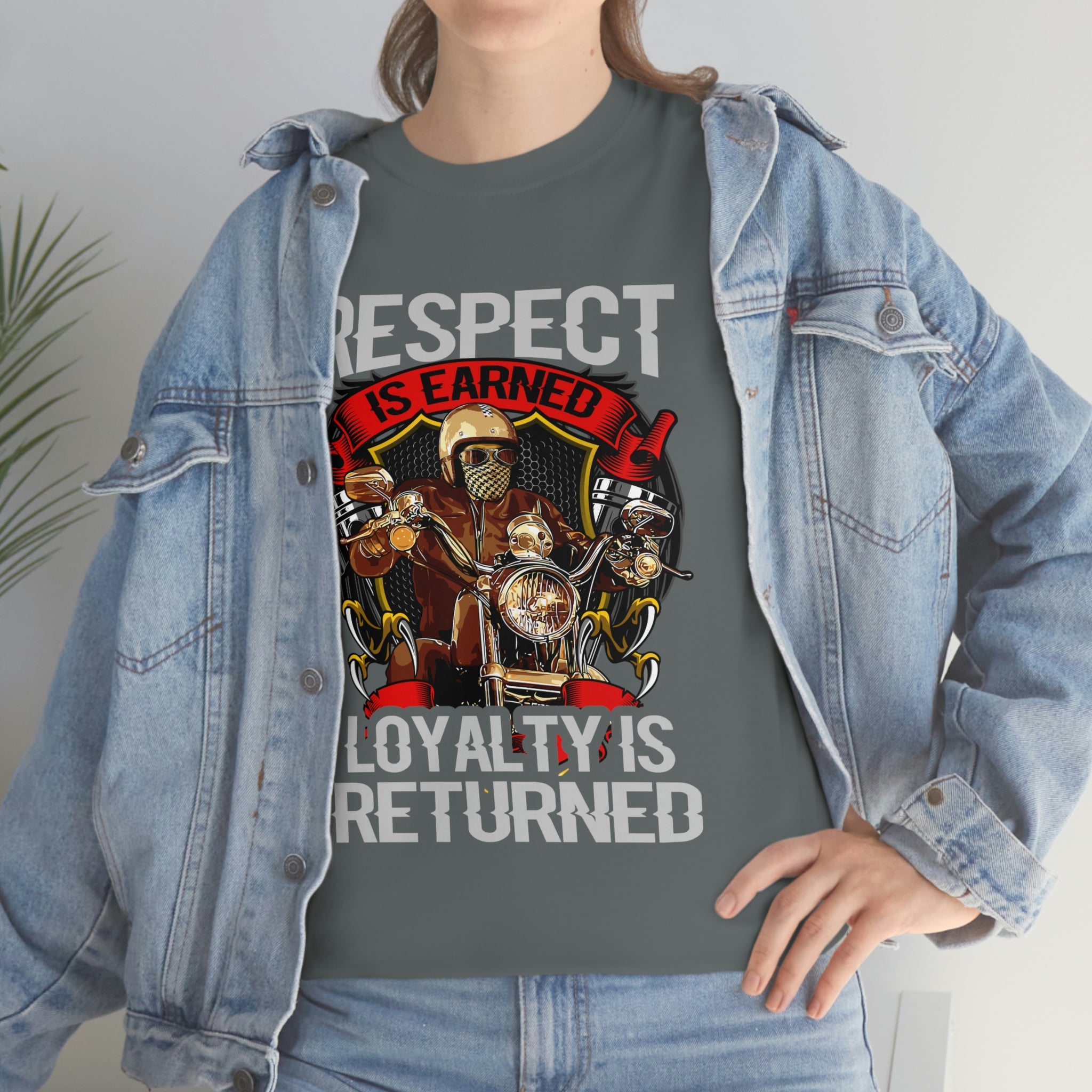 MC RC Respect Loyalty Motorcycle T-shirt