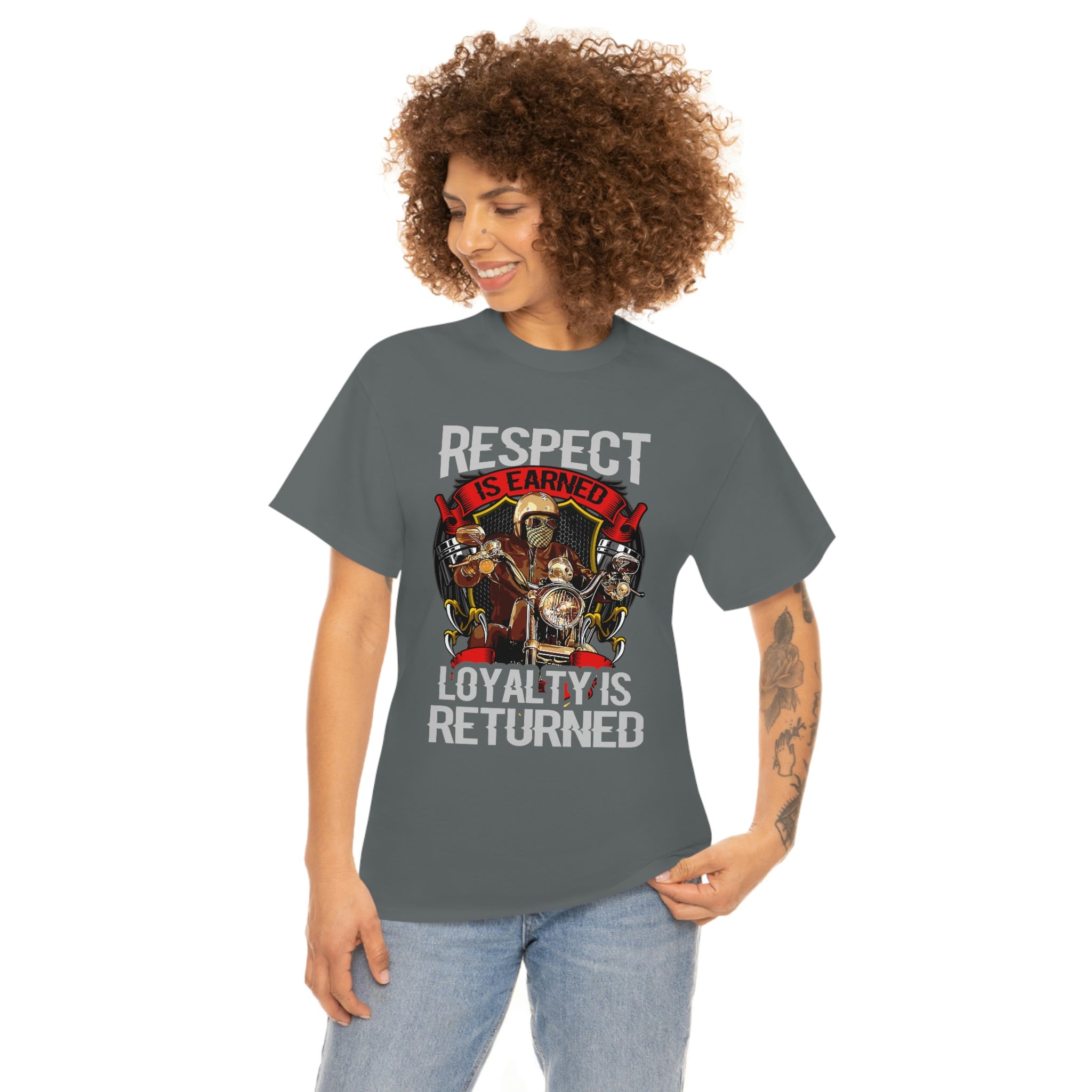 MC RC Respect Loyalty Motorcycle T-shirt