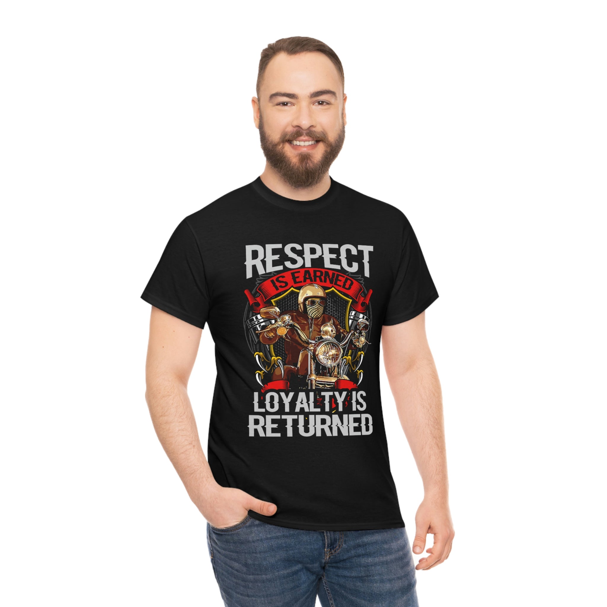 MC RC Respect Loyalty Motorcycle T-shirt