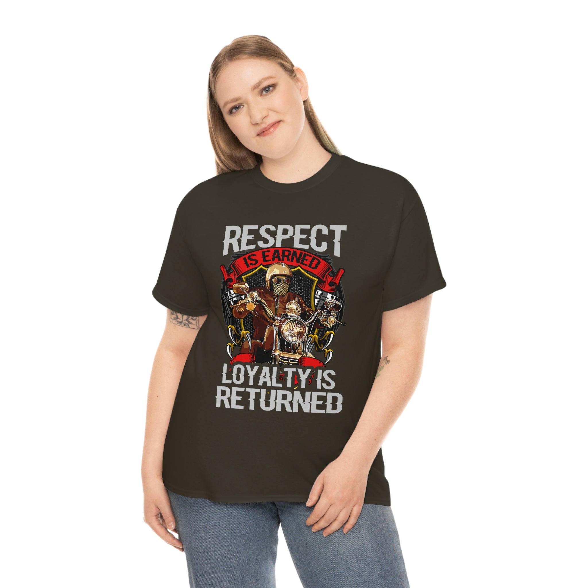 MC RC Respect Loyalty Motorcycle T-shirt