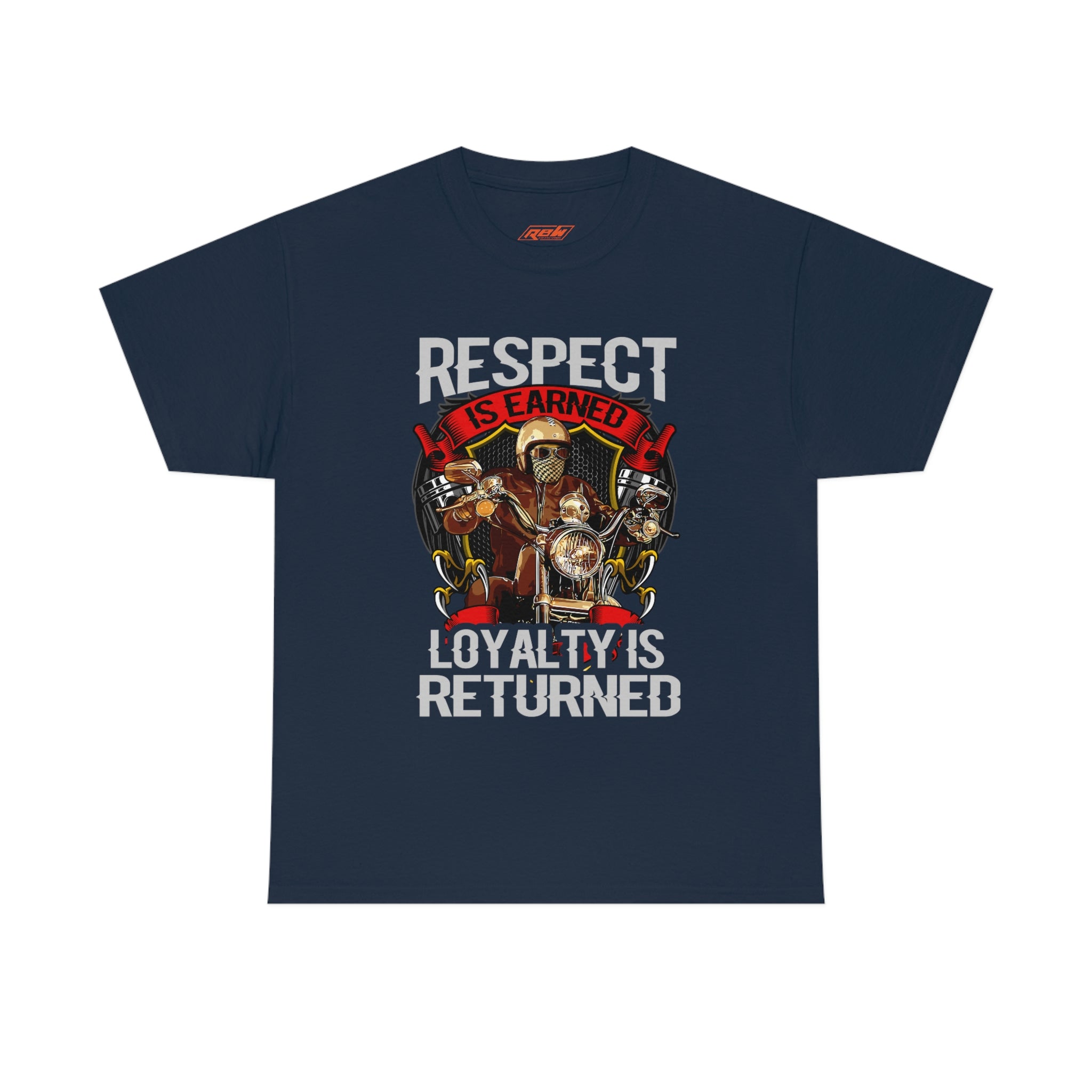 MC RC Respect Loyalty Motorcycle T-shirt