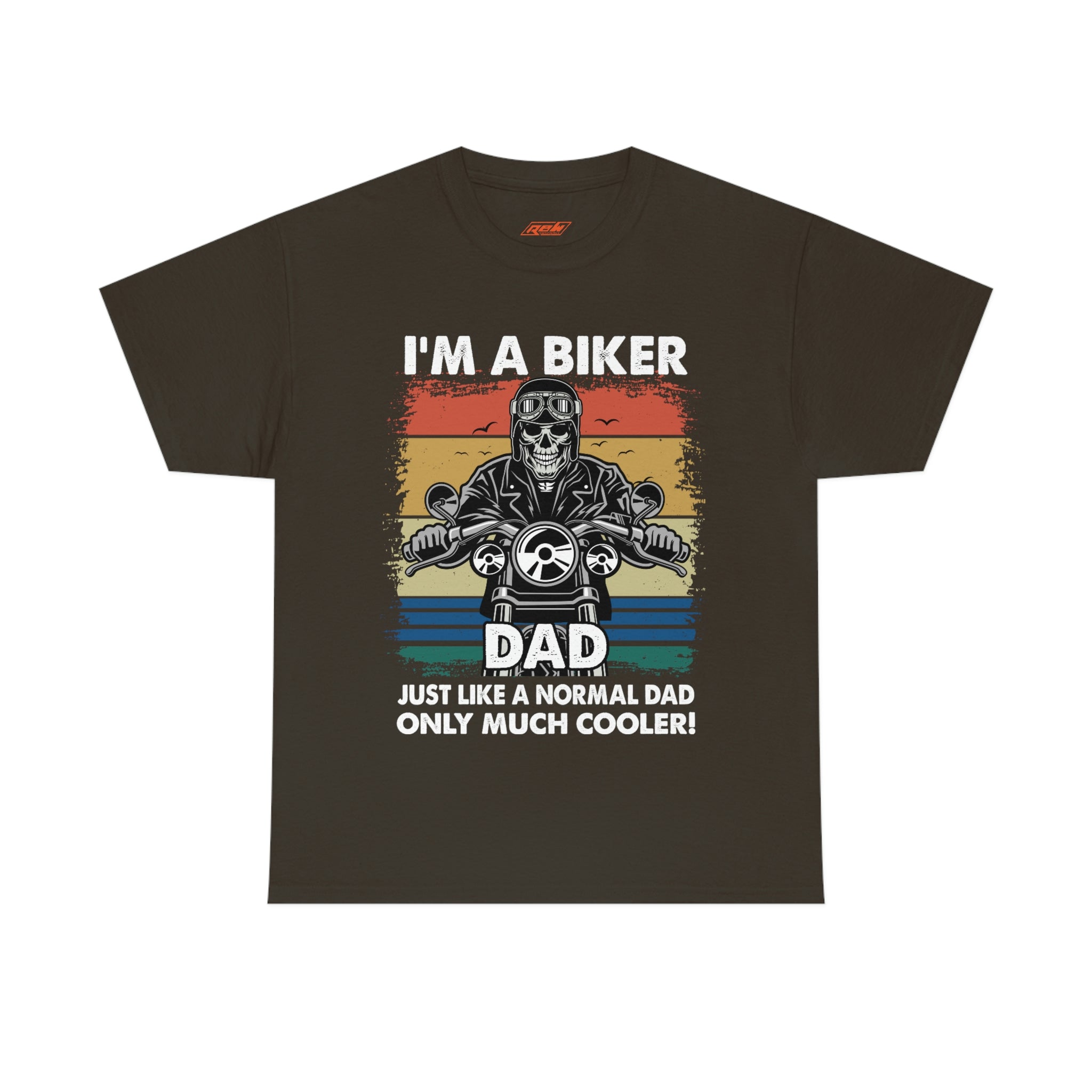 Unisex Heavy Cotton Cool Biker Dad T-Shirt